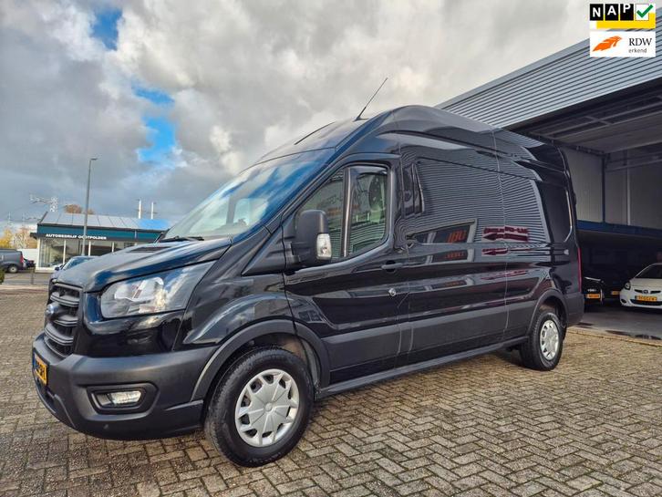 Ford Transit 350 2.0 TDCI L3H3 Automaat Trend, Auto's, Bestelauto's, Bedrijf, Te koop, ABS, Airconditioning, Boordcomputer, Centrale vergrendeling