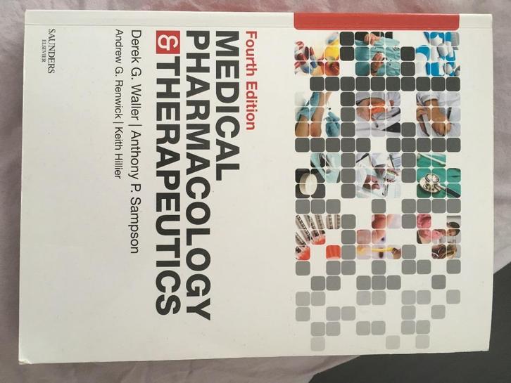 Medical Pharmacology and Therapeutics, Waller, Boeken, Studieboeken en Cursussen, Zo goed als nieuw, WO, Beta, Ophalen of Verzenden