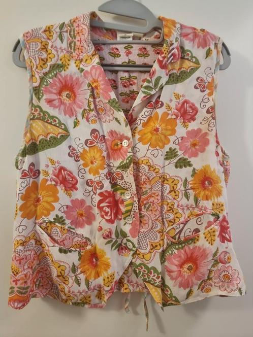 Leuk vintage gilet Oilily  mt 36/38, Kleding | Dames, Bodywarmers, Zo goed als nieuw, Maat 36 (S), Verzenden