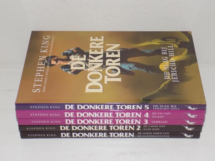 De donkeren toren ~ Complete serie hardcovers 1 t/m 5, Boeken, Stripboeken, Zo goed als nieuw, Complete serie of reeks, Ophalen of Verzenden