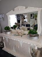 Fossielen/Griekse dressoir met of zonder spiegel, Huis en Inrichting, Ophalen, Gebruikt, 25 tot 50 cm, 150 tot 200 cm