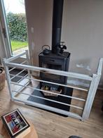 Houten Rek voor Houtkachel - 130x70x71cm, Gebruikt, Houtkachel, Ophalen of Verzenden, Vrijstaand