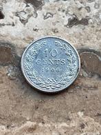10 cent 1906 Wilhelmina , zeer mooie kwaliteit, Postzegels en Munten, Zilver, Ophalen of Verzenden, 10 cent, Koningin Wilhelmina