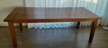 Prachtige lange massief eikenhouten kasteeltafel izgs beschikbaar voor biedingen