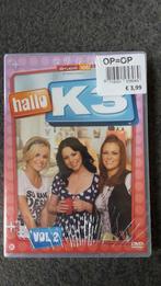 DVD Hallo K3 Vol. 2 nieuw, Cd's en Dvd's, Alle leeftijden, Ophalen of Verzenden, Nieuw in verpakking