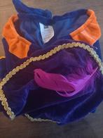 Pietenpak maat 122 / 128 blauw, Diversen, Sinterklaas, Ophalen of Verzenden, Gebruikt