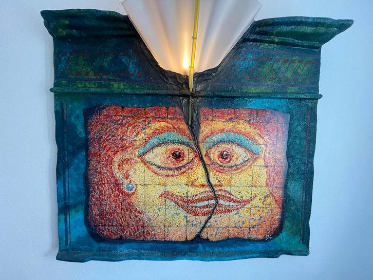 Schilderij - Kunstwerk 1994 -  Joop Jongbloed, Antiek en Kunst, Antiek | Lampen, Ophalen