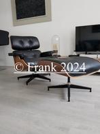 Lounge chair en Ottoman hocker nieuwstaat, zgan!, Huis en Inrichting, Fauteuils, Zo goed als nieuw, Ophalen