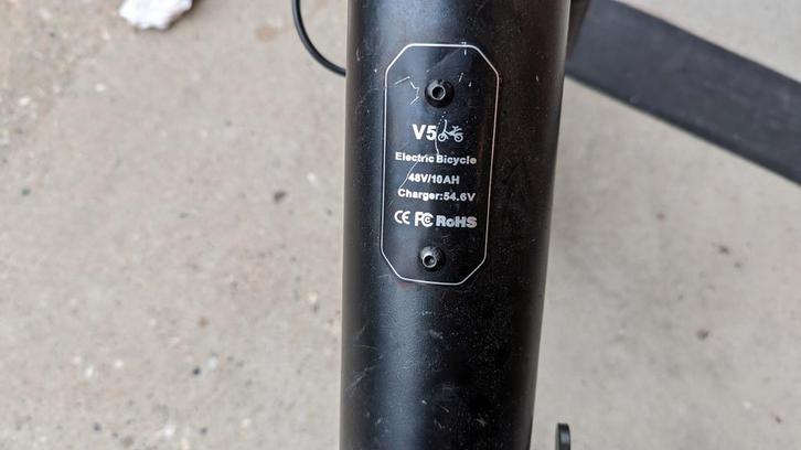 Ouxi V5 Elektrische Fiets - Defecte Accu, Fietsen en Brommers, Elektrische fietsen, Ophalen of Verzenden
