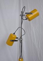 Fenomenale Anvia | vintage vloerlamp | staande lamp | Oker, Metaal, Vintage | Design | 70ties | Mid Century | Dubbele spots | Oker