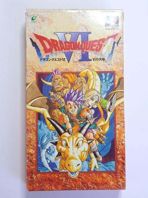 Dragon Quest VI - Super Nintendo - NTSC-J, Spelcomputers en Games, Games | Nintendo Super NES, Zo goed als nieuw, Role Playing Game (Rpg)