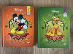 Walt Disney - Pluto en Mickey (2 boekjes met dvd), Boeken, Kinderboeken | Jeugd | onder 10 jaar, Ophalen of Verzenden, Zo goed als nieuw