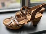 Gabor hakjen/sandalen maat 6,5, Kleding | Dames, Schoenen, Beige, Gabor, Zo goed als nieuw, Sandalen of Muiltjes