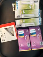 Partij Lampen - Philips & IKEA, Ophalen of Verzenden, Gebruikt, Glas, Minder dan 50 cm