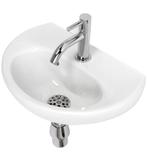 Plieger Fontein set Toilet 41x29cm incl. kraan en sifon Wit!, Ophalen, Nieuw, Wit, Overige typen