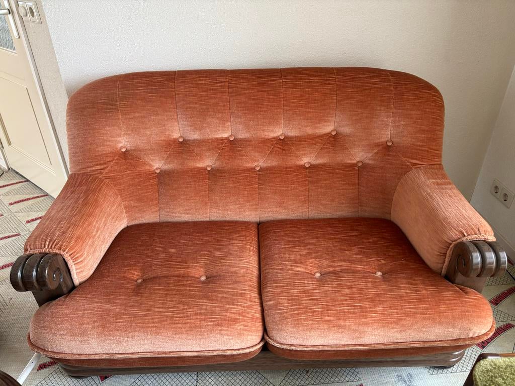 Bankstel 2,5 zits - Comfortabel en Stijlvol, Ophalen, Gebruikt, 150 tot 200 cm, Tweepersoons