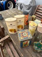 Oude blikken Melles, DE, etc., Ophalen of Verzenden, Gebruikt, Koek(jes), Overige merken