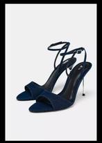 Zara Denim Hakken - Maat 35, Kleding | Dames, Schoenen, Ophalen, Zo goed als nieuw, Zwart, Pumps