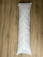 Fijn zijslaap kussen, Gebruikt, Overige maten, Wit, Ophalen of Verzenden