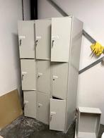 Metalen lockers 3 delig, Ophalen, Gebruikt