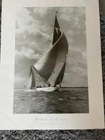 Zeilschepen posters/afbeeldingen van Beken of Cowes, Ophalen of Verzenden, Zo goed als nieuw, Zeilboot, Kaart, Foto of Prent
