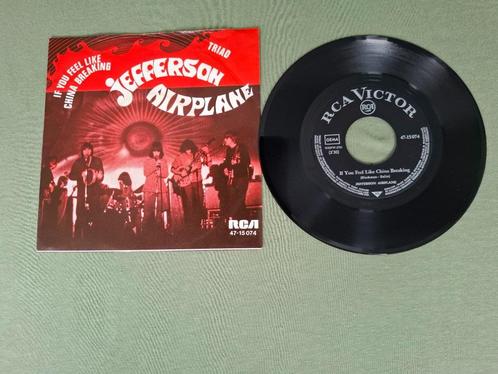 Jefferson Airplane/ if you like china breaking1968 Germany, Cd's en Dvd's, Vinyl Singles, Gebruikt, Pop, 7 inch, Ophalen of Verzenden