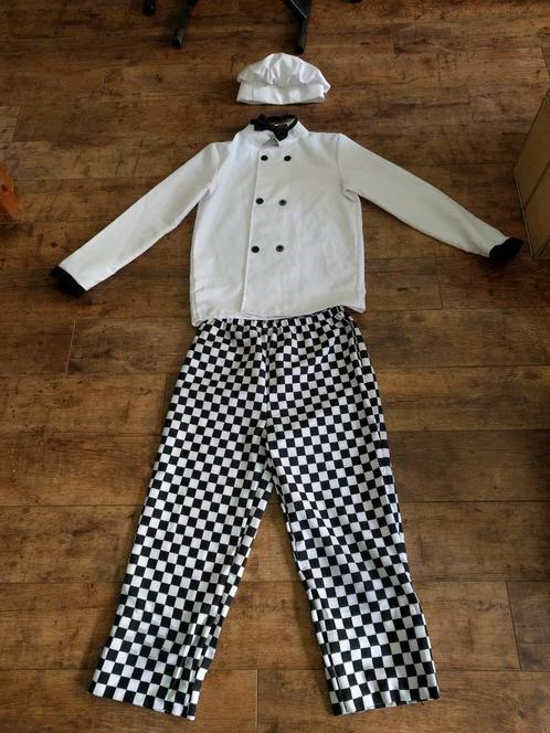 Kok verkleedset/kostuum maat 158, Kinderen en Baby's, Carnavalskleding en Verkleedspullen, Gebruikt, Jongen of Meisje, 158 t/m 164