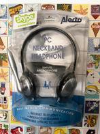 * Alecto HSM40 Multimedia ''neckband'' headset - NIEUW!, Nieuw, Overige merken, Op oor (supra aural), Ophalen of Verzenden