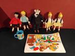 Jommeke poppen, placemat, tas, Ophalen, Overige figuren, Zo goed als nieuw, Beeldje of Figuurtje