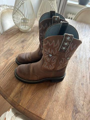 Super gave ariat western laarzen mt 37,5 zgan beschikbaar voor biedingen