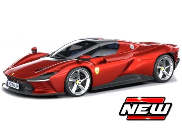 Ferrari Daytona SP3 in Rosso van Bburago Signature Series 18, Hobby en Vrije tijd, Modelauto's | 1:18, Nieuw, Auto, Bburago, Ophalen of Verzenden