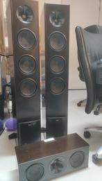 Klipsch WF-35 speakers, WC-24 center & Denon AVR-1911, Audio, Tv en Foto, Luidsprekers, Gebruikt, Complete surroundset, 120 watt of meer
