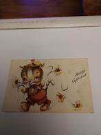 KATY KITTEN. MET BLOEMEN. 1952., Ophalen of Verzenden, 1940 tot 1960