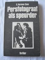 thriller: Persfotograaf als speurder, G. Harmon Coxe, Ophalen of Verzenden, Gelezen, G,Harmon Coxe, Nederland