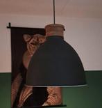 Industriële Lamp, Huis en Inrichting, Lampen | Hanglampen, Ophalen, Zo goed als nieuw, Hout, Minder dan 50 cm