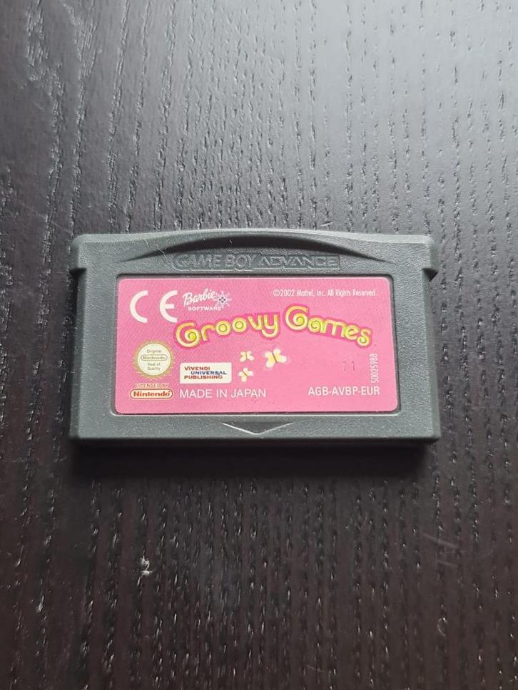 Barbie Groovy Games - Game Boy Advance, Spelcomputers en Games, Games | Nintendo Game Boy, Zo goed als nieuw, Avontuur en Actie