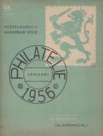 Nederlandsch Maandblad voor Philatelie – jaargang 1956, Verzenden, Boek of Tijdschrift