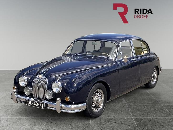 Jaguar MK2 3.8 automatic (bj 1963, automaat), Auto's, Oldtimers, Bedrijf, Te koop, Lederen bekleding, Jaguar, Benzine, Overige carrosserieën