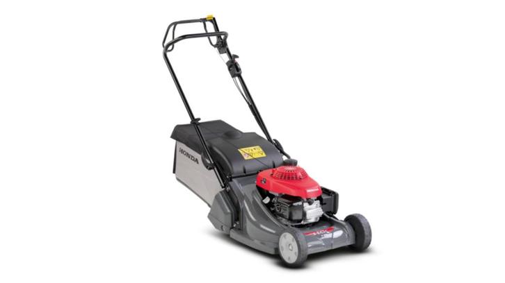 Honda HRX 476 QY gazonmaaier, Tuin en Terras, Grasmaaiers, Nieuw, Benzine-grasmaaier, 40 t/m 49 cm, Cirkelmaaier, Opvangzak, Opvangbak