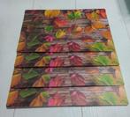 Set van 4 herfst placemats en 4 onderzetters *nieuw*, Ophalen of Verzenden, Nieuw