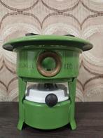 Vintage Beccon Resedagroen petroleumstel, Antiek en Kunst, Antiek | Emaille, Ophalen of Verzenden