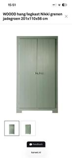 Woood Nikki kledingkast - Jadegroen, Ophalen, Gebruikt, Hout, Overige typen