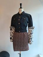 vintage Moschino jeans bomberjack bullchic! padded mouwen, Jasje, Maat 38/40 (M), Ophalen of Verzenden, Zo goed als nieuw