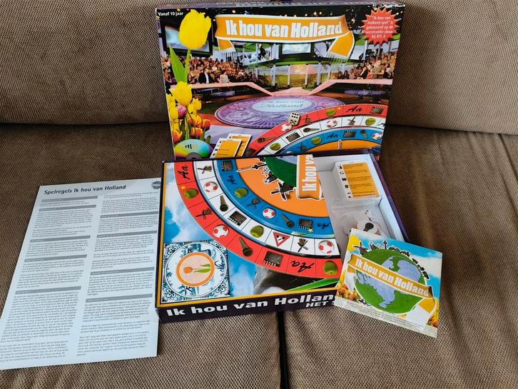 Bordspel "Ik Hou van Holland", Hobby en Vrije tijd, Gezelschapsspellen | Bordspellen, Ophalen