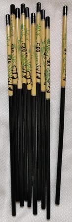China 10 panda job sticks / eetstokjes nieuw Chinees - sier, Ophalen, Nieuw, Rvs of Chroom, Los bestek