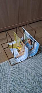 Tijdschriftenrek kranten lectuur metaal brons, Ophalen of Verzenden, Nieuw