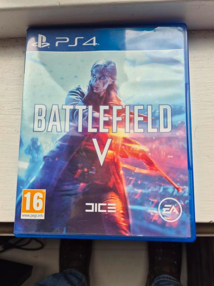 Battlefield V - PS4, Spelcomputers en Games, Games | Sony PlayStation 4, Zo goed als nieuw, Shooter, 3 spelers of meer, Vanaf 16 jaar