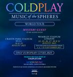 2 zitplaatsen Coldplay Wembley 22-08, Tickets en Kaartjes, Twee personen