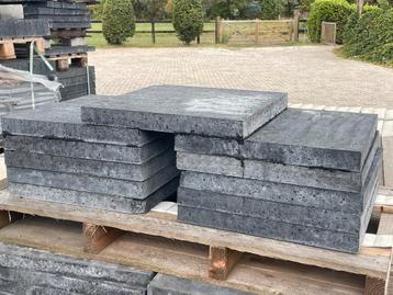 11 stuks / 2,75 m2 Oud Hollandse tegels 50x50x5 Carbon beschikbaar voor biedingen