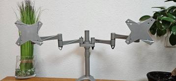 Stevige 2 x Lcd’s tot 32 inch New Star Kwaliteit Bureausteun beschikbaar voor biedingen